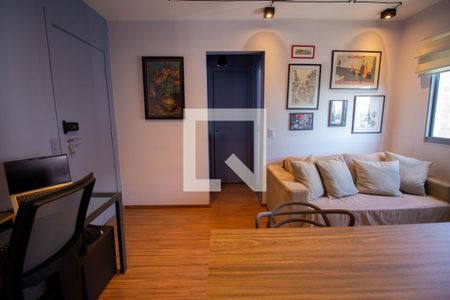 Sala de apartamento à venda com 1 quarto, 30m² em Várzea da Barra Funda, São Paulo