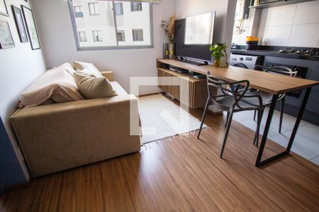 Sala de apartamento à venda com 1 quarto, 30m² em Várzea da Barra Funda, São Paulo