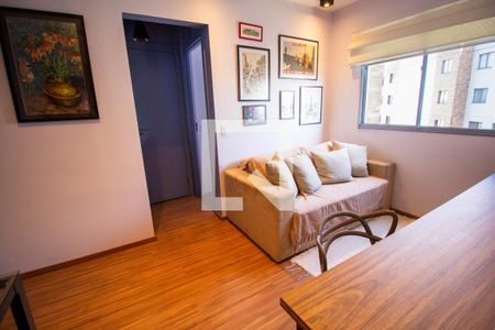 Sala de apartamento à venda com 1 quarto, 30m² em Várzea da Barra Funda, São Paulo