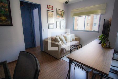 Sala de apartamento à venda com 1 quarto, 30m² em Várzea da Barra Funda, São Paulo