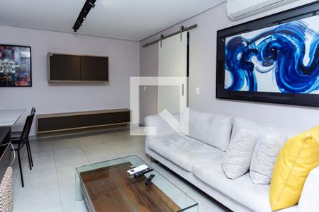Sala de apartamento à venda com 2 quartos, 74m² em Vila Olímpia, São Paulo