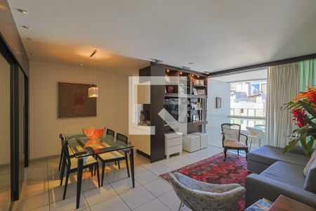 Sala de apartamento para alugar com 2 quartos, 95m² em Lourdes, Belo Horizonte