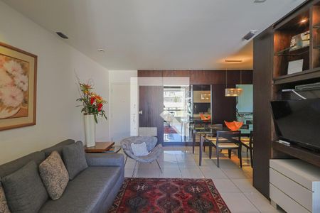 Sala de apartamento para alugar com 2 quartos, 95m² em Lourdes, Belo Horizonte