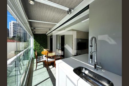 Apartamento à venda com 58m², 1 quarto e 1 vagaSacada