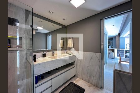 Apartamento à venda com 58m², 1 quarto e 1 vagaBanheiro