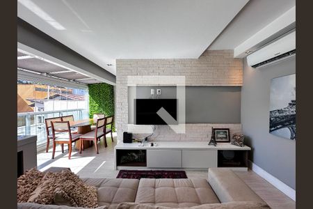 Sala de apartamento à venda com 1 quarto, 58m² em Brooklin Paulista, São Paulo