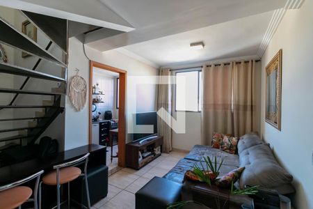 Sala de apartamento para alugar com 2 quartos, 108m² em Padre Eustáquio, Belo Horizonte