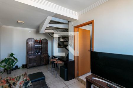 Sala de apartamento para alugar com 2 quartos, 108m² em Padre Eustáquio, Belo Horizonte