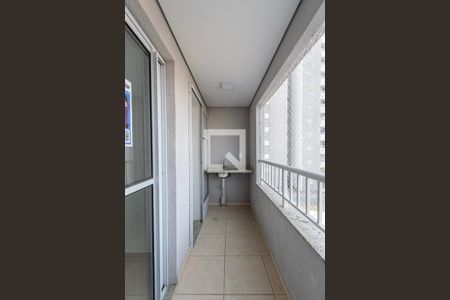 Varanda Sala de apartamento para alugar com 2 quartos, 50m² em Vila Barcelona, Sorocaba