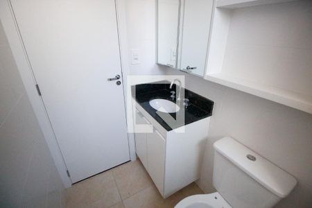 Banheiro da Suíte de apartamento para alugar com 1 quarto, 41m² em Vila Andrade, São Paulo
