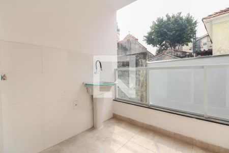 Varanda e Área de Serviço  de apartamento para alugar com 2 quartos, 42m² em Vila Carrao, São Paulo