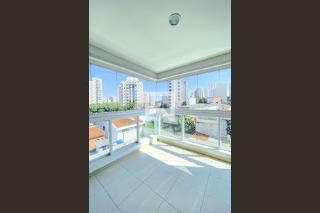Varanda da Sala de apartamento à venda com 1 quarto, 46m² em Vila Mariana, São Paulo