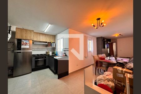 Sala de apartamento à venda com 2 quartos, 114m² em Parque das Nações, Santo André