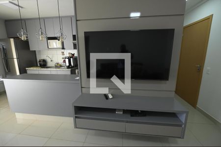 Sala  de apartamento para alugar com 3 quartos, 74m² em Setor Pedro Ludovico, Goiânia