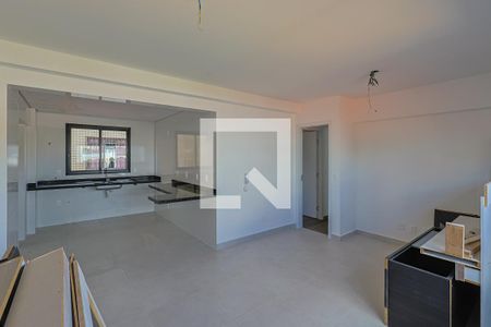 Sala  de apartamento à venda com 3 quartos, 76m² em Dona Clara, Belo Horizonte