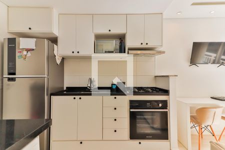 Sala / Cozinha de apartamento à venda com 1 quarto, 31m² em Ferreira, São Paulo