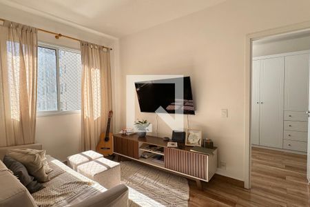 Sala de apartamento à venda com 1 quarto, 39m² em Jardim Tupanci, Barueri