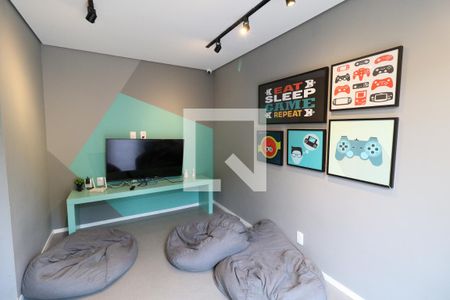 Apartamento à venda com 34m², 2 quartos e sem vagaÁrea comum - Salão de jogos