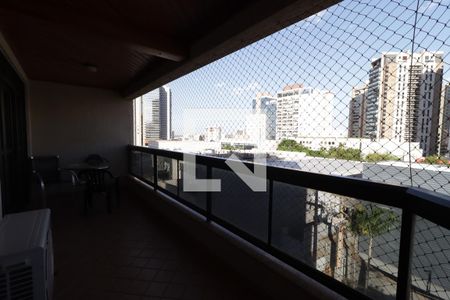 Sacada  de apartamento para alugar com 3 quartos, 96m² em Subsetor Sul - 3 (s-3), Ribeirão Preto