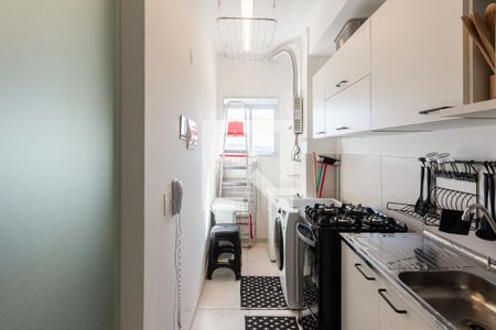 Apartamento à venda com 45m², 2 quartos e 1 vagaCozinha e Área de Serviço