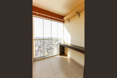 Varanda da Sala de apartamento à venda com 2 quartos, 45m² em Vila Jacuí, São Paulo