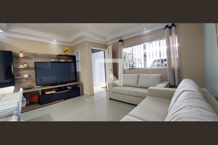 Sala de casa à venda com 3 quartos, 166m² em Parque São Vicente, Santo André