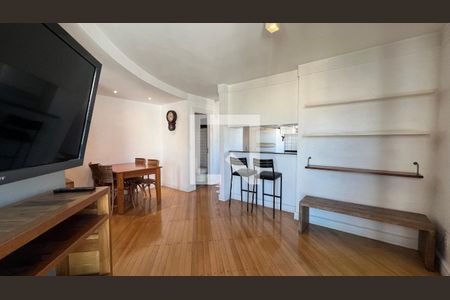 Salas de apartamento à venda com 1 quarto, 56m² em Pinheiros, São Paulo