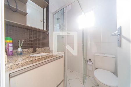 Banheiro de apartamento à venda com 2 quartos, 95m² em Vila Guarani, Santo André