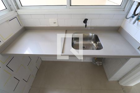 Apartamento à venda com 94m², 3 quartos e 2 vagasDetalhe da area de serviço