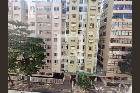 Sala vista de apartamento à venda com 3 quartos, 98m² em Copacabana, Rio de Janeiro