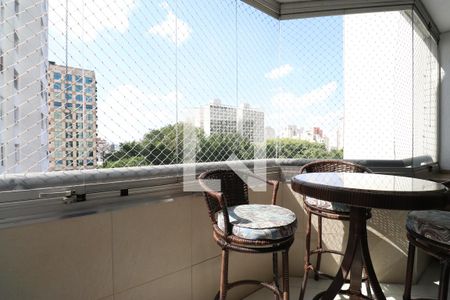 Varanda de apartamento para alugar com 3 quartos, 123m² em Pompeia, São Paulo