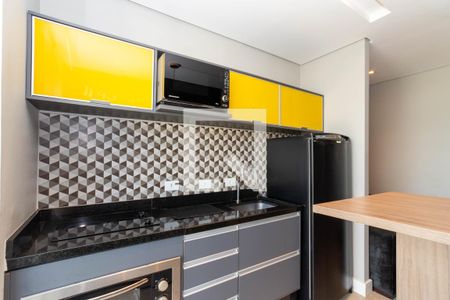 Cozinha de apartamento para alugar com 1 quarto, 41m² em Vila Augusta, Guarulhos