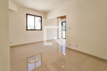 Sala de apartamento para alugar com 3 quartos, 110m² em Jardim Tres Marias, Guarujá