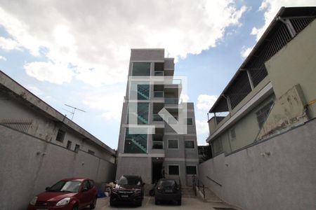 Apartamento para alugar com 39m², 2 quartos e sem vagaFachada interna