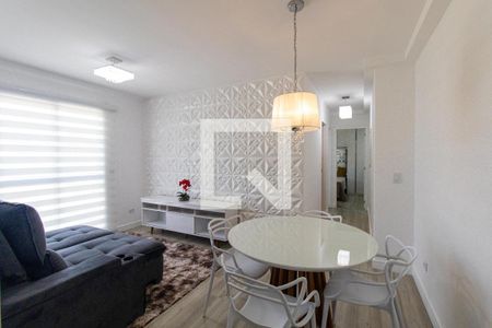Sala de apartamento para alugar com 2 quartos, 64m² em Novo Mundo, Curitiba