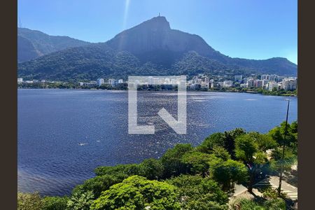 Varanda vista  de apartamento à venda com 2 quartos, 125m² em Lagoa, Rio de Janeiro