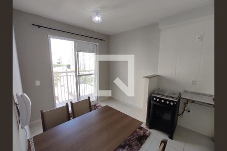 Cozinha/Sala de apartamento à venda com 2 quartos, 37m² em Barra Funda, São Paulo