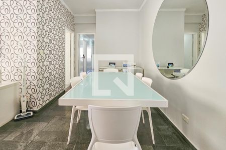 Sala de apartamento para alugar com 3 quartos, 115m² em Balneario Cidade Atlantica, Guarujá