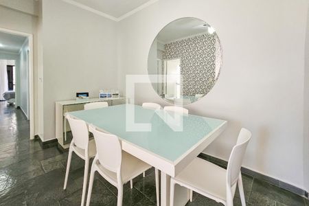 Sala de apartamento para alugar com 3 quartos, 115m² em Balneario Cidade Atlantica, Guarujá