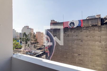 Varanda da Sala de apartamento para alugar com 1 quarto, 78m² em Campos Elíseos, São Paulo