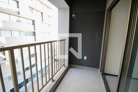 Studio para alugar com 23m², 1 quarto e sem vaga Studio para alugar com 23m², 1 quarto e sem vagaVista da Varanda