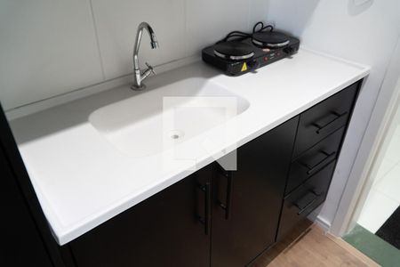 Quarto/Cozinha de kitnet/studio à venda com 1 quarto, 17m² em Vila Sônia, São Paulo