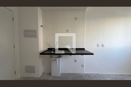 Cozinha  de kitnet/studio à venda com 1 quarto, 25m² em Pinheiros, São Paulo