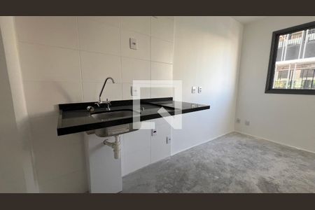 Cozinha de kitnet/studio à venda com 1 quarto, 25m² em Pinheiros, São Paulo