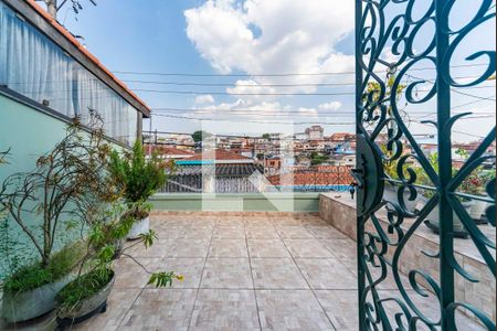 Varanda da Sala de casa à venda com 3 quartos, 138m² em Vila Linda, Santo André