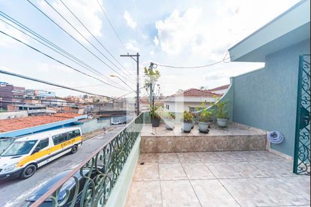Varanda da Sala de casa à venda com 3 quartos, 138m² em Vila Linda, Santo André