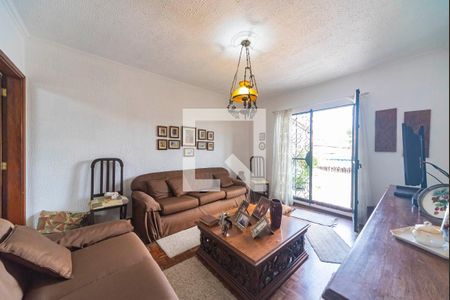 Sala de casa à venda com 3 quartos, 138m² em Vila Linda, Santo André