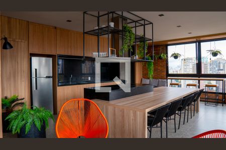 Studio para alugar com 30m², 1 quarto e sem vagaÁrea comum - Salão de festas