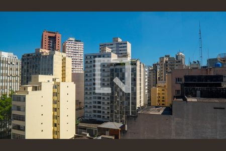 Vista de kitnet/studio para alugar com 1 quarto, 30m² em Vila Buarque, São Paulo