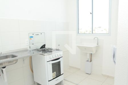Cozinha  de apartamento para alugar com 2 quartos, 47m² em Jardim Guanabara, Belo Horizonte
